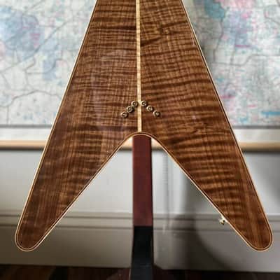 Banker Guitars Albert King Lucy Flying V Dan Erlewine Gibson Authorized Partner - Walnut image 6