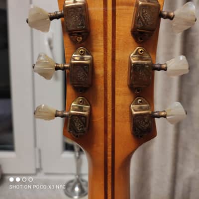CERTIFIED 1960 Guild X-500 Blond Stuart Steward Special ordered with engraved DeArmonds Archtop Dream image 11