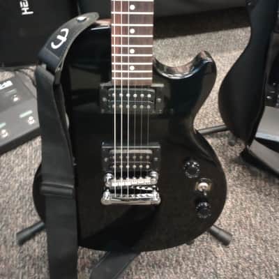 Epiphone les Paul ll limited edition w/gig bag and strap-mid 2000's - black image 2