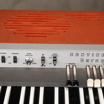 Vox V305 Continental Baroque Keyboard w/ Case #59085 image 7
