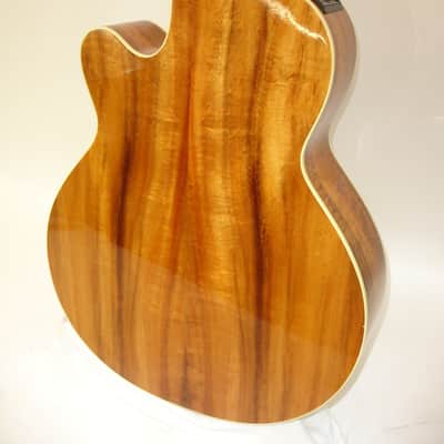 Takamine EG544SC-4C Acoustic Electric Guitar, Natural image 13