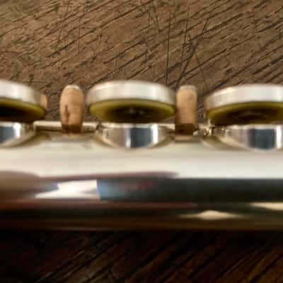 Armstrong Eb flute, RARE "Soprano Flute" silver image 11