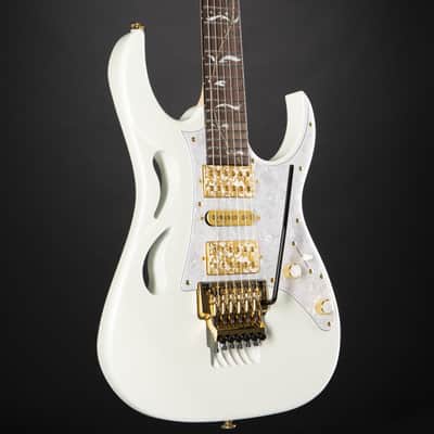 Ibanez Steve Vai PIA3761-SLW Stallion White - Custom Electric Guitar image 5