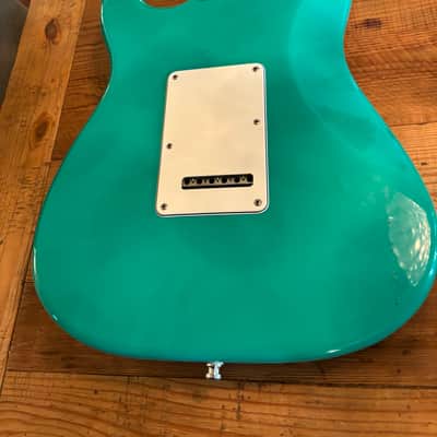 Fender Strat Plus Lace Sensors TBX Wilkinson Sperzels 1988 - Bahama Green image 6