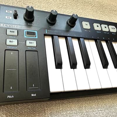 Arturia Keystep 32 note Midi Controler Black - Black Edition image 3