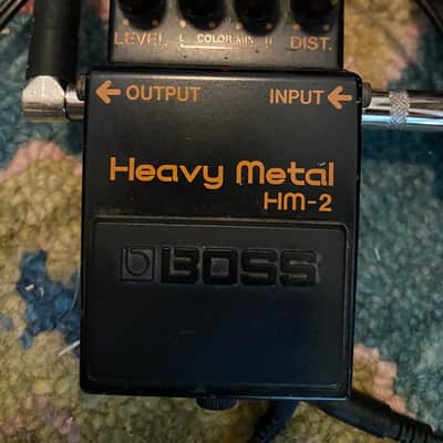 Vintage 1986 Boss HM-2 Heavy Metal - Black Label Japan image 8