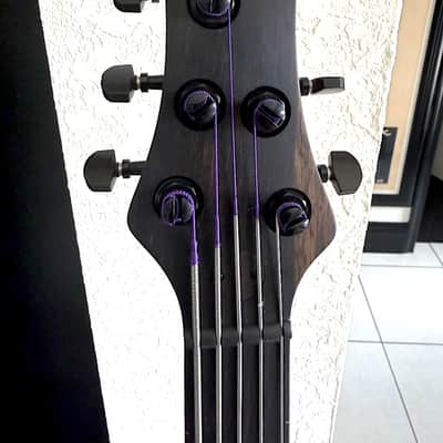 Marleaux Diva 5-String Fretless Bass 2021 - stunning Poplar Burl its the finest Fretless made today ! image 6
