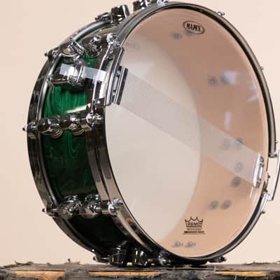 Mapex Orion 5.5x14 Emerald Green Snare Drum image 12