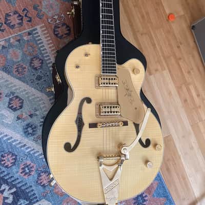 RARE Gretsch G6120AM Nashville 2004 - 2006 Tiger Maple Amber Stain image 2