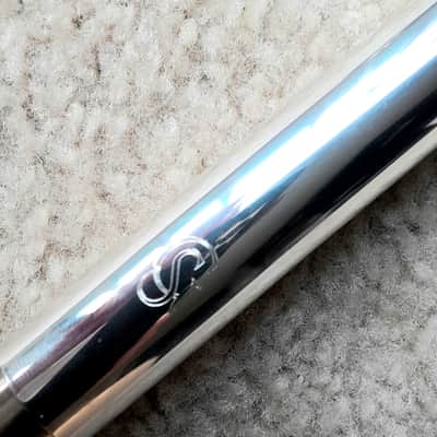 New premium flute from Simone Ginanneschi, flute maker in Italy. Open holes, pointed keys, split E. image 9