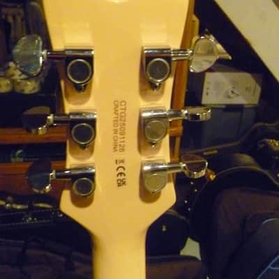 Gretsch with Humbucker Bridge Pickup V-Stoptail 2020 - Present - Light Pink Gloss image 7
