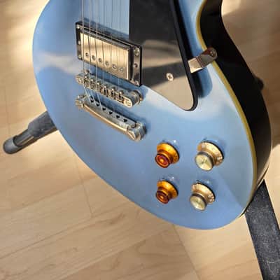 2014 Epiphone Joe Bonamassa Les Paul Standard Pelham Blue Limited Edition Signature Guitar Signed COA Gibson USA Burstbucker PAF pickups Lifton Case '59 1959 Neck Profile Long Tenon CASE QUEEN TIME CAPSULE image 14
