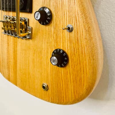 Electra Phoenix X110N Double Cut Ash Body Maple Neck Fretboard Matsumoku Japan 1983 - Natural image 11