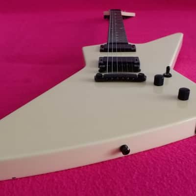 ESP Explorer E.X.P. Custom James Hetfield Metallica 1998 Olympic White image 23