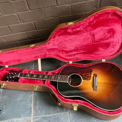 Gibson Custom Shop Limited Edition Advanced Jumbo Red Spruce Guitar 2022 - Sunburst image 22