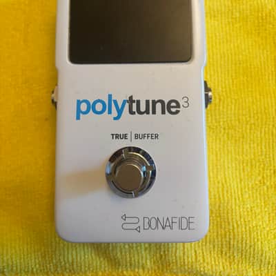 TC Electronic Polytune 3 Polyphonic Tuner Pedal 2017 - Present - White image 2