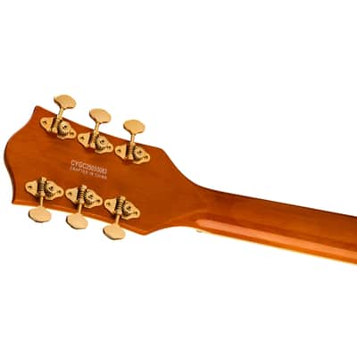 Gretsch Synchromatic Nashville Hollow-Body Bigsby 50's Orange Stain - Semi Acoustic Guitar image 6