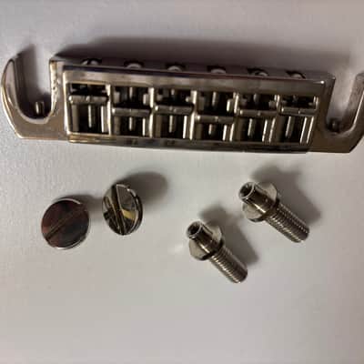 TonePros Wrap Around Bridge 2000’s - Chrome image 1