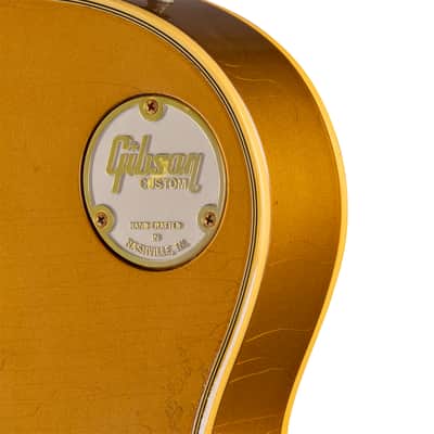 NEW! Gibson Custom 1968 Les Paul Custom Reissue Electric Guitar - Ebony/Gold, Light Aged - Authorized Dealer - Pre-ORDER image 9
