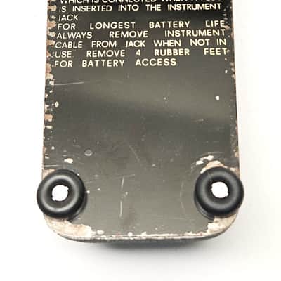 vintage late 60s Vox Cry Baby Wah Model 95-910511 made in Italy Thomas Organ, Very Good Condition, crybaby image 4