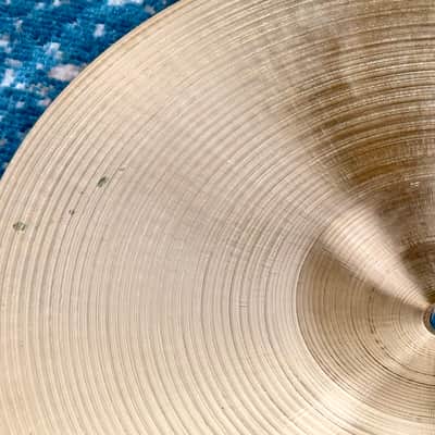 ULTRA CLEAN 14” Zildjian A NEW BEAT Hihats 920g 1379g EARLY MODEL! image 16