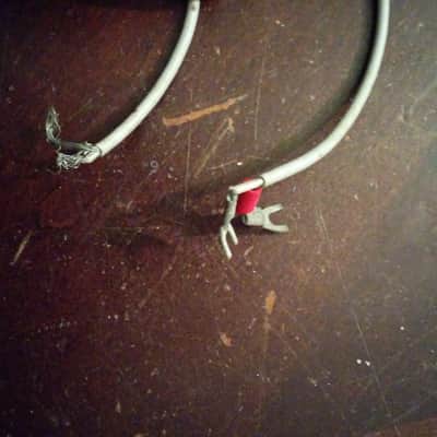 Vintage 3-pin DIN Klein Tuchel Male Mic to screw connection and cut cable 1960s Grey image 3