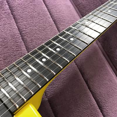 Ultra-Rare Yellow Steinberger GL4T TransTrem Guitar - Restored by Jeff Babicz! - HeadlessUSA image 8
