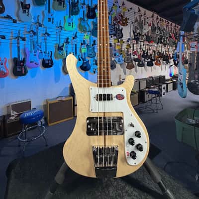 New Rickenbacker 4003SMG Mapleglo 4-String Bass 4003S w/ RIC Case, Ath Dlr 698 image 5