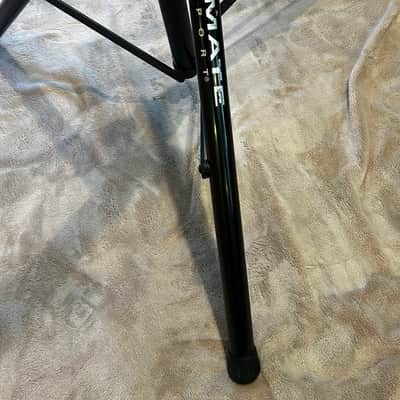 Ultimate Support TS-100B Air-Powered Series Lift-Assist Aluminum Tripod Speaker Stand (Single) 2010s - Black image 3
