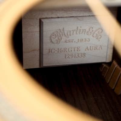 2008 Martin JC-16RGTE Aura Jumbo Cutaway Acoustic Electric Guitar Near Mint w/ohc image 7