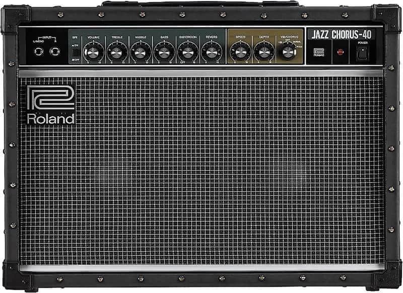 Roland JC-40 Jazz Chorus 2-Channel 40-Watt 2x10" Guitar Combo 2014 - Present - Black image 1