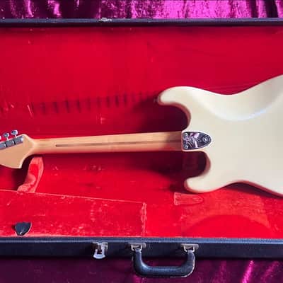 1975 Fender Stratocaster Hardtail Custom Colour Olympic White RARE WOODSTOCK HENDRIX image 3