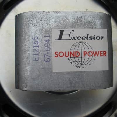 1969 Excelsior Americana All Tube Amplifier  - 2x12 -Reverb & Trem - Stereophonic! image 9