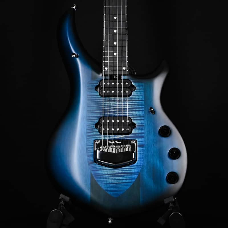 Ernie Ball Music Man John Petrucci Signature Majesty 6 Electric Guitar - Blue Silk (M019494) image 1