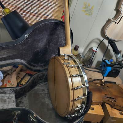 Triple-X Tenor Banjo William L. Lange Co. 1920’s  Style “A” 17 Fret - w/OHSC image 4