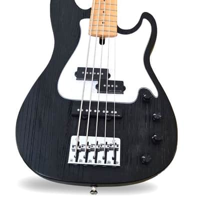 Sire P6 5-string, black with new Gator gig bag image 1
