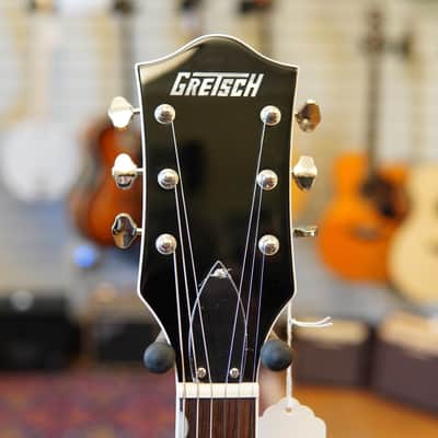Gretsch G5420T Electromatic Classic Hollow Body Single-Cut Electric Guitar with Bigsby Two-Tone Vintage White/London Grey image 7