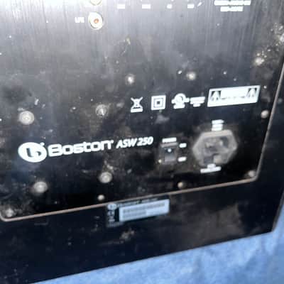 Boston Acoustics Asw250 and a225c Recent image 2
