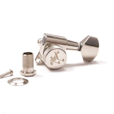 Genuine Tone Ninja 19:1 Locking Tuners, 4x2 set, Nickel