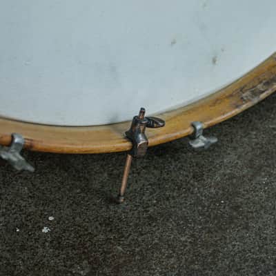 Walberg & Auge 28" Early 1900's Hinged Bass Drum image 8