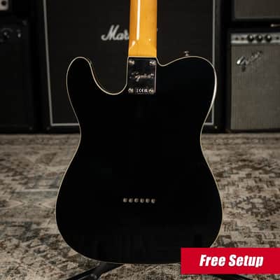 Squier Classic Vibe Baritone Custom Telecaster Electric Guitar - Black image 2