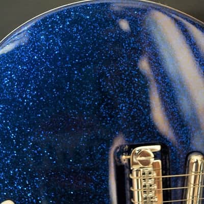 Danelectro Limited Edition 60th Anniversary DC59M Blue Metallic sparkle image 4