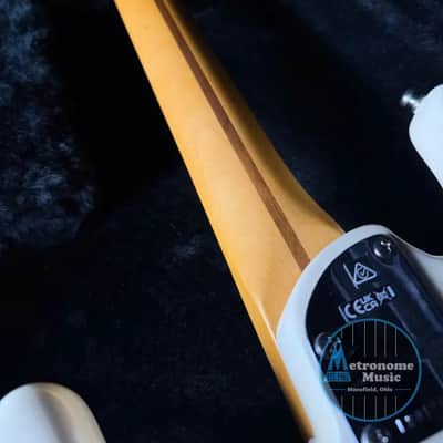 Fender Lincoln Brewster Stratocaster, Maple - Olympic Pearl image 9