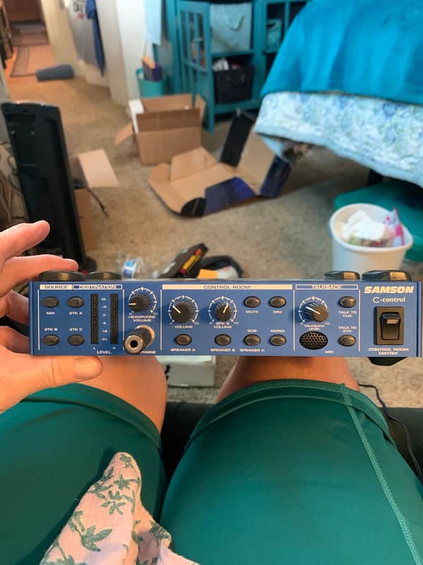 Samson C-Control C Class Control Room Matrix 2010s - Blue image 1