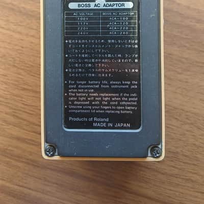 Boss TW-1 T Wah (Black Label) 1977 - 1989 - Yellow image 7