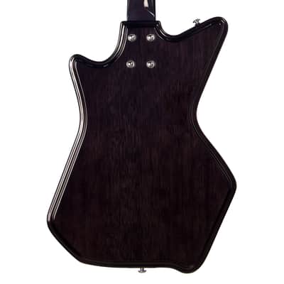 Airline Guitars Jetsons 3P FM Charcoal Flame image 5