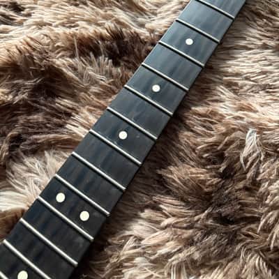 2021 Fender American Acoustasonic Stratocaster Striped Ebony Fretboard Neck image 3