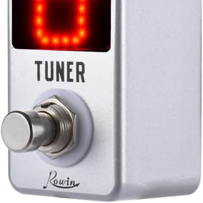 Rowin High Precision Guitar Chromatic Tuner Pedal Ture Bypas (Price includes the import duty for US buyer)s image 5