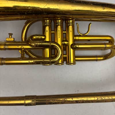 King 1120 Mellophone in F w/ Original Case & Accessories image 4