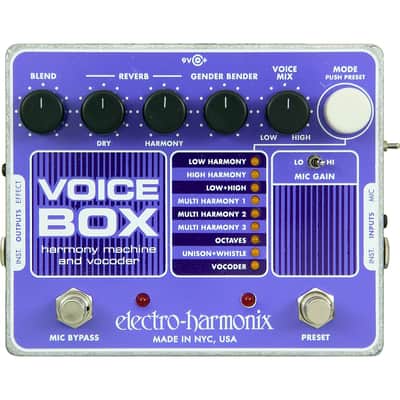 Electro-Harmonix Voice Box Harmony Machine/Vocoder Regular image 8
